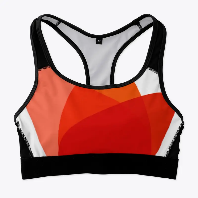 Beautiful Prophecy Black Sports Bra